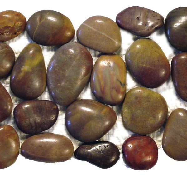 kamień rzeczny Red 30x15