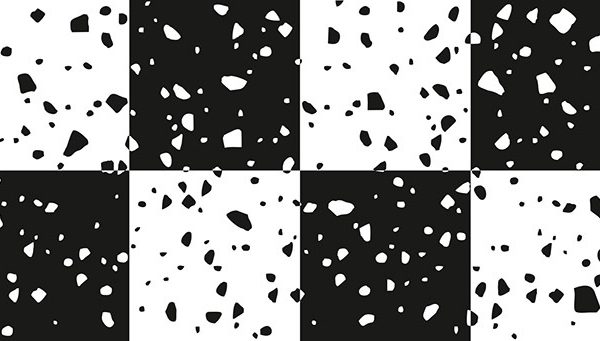 Allda Terrazzo Scacchi 90x30