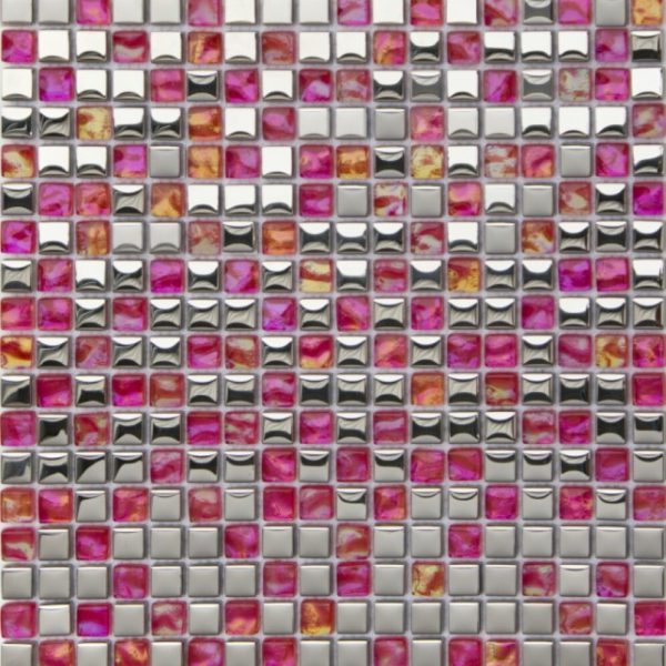 Funk srebrno-pomarańczowa 30x30