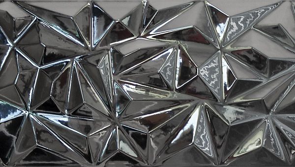 Metalico Ice Plata Brillo 90x30