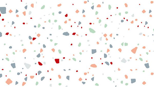 Allda Terrazzo Rosa 90x30